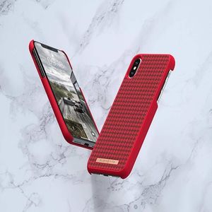 Nordic Elements Nordic Elements Saeson Idun - Materiałowe etui iPhone Xs Max (Red) 4