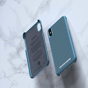 Nordic Elements Nordic Elements Saeson Idun - Materiałowe etui iPhone Xs Max (Petrol) 14