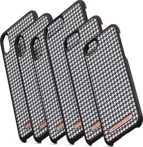 Nordic Elements Nordic Elements Saeson Idun - Materiałowe etui iPhone Xs Max (Dark Brown) 11