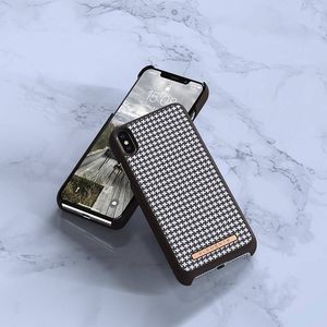 Nordic Elements Nordic Elements Saeson Idun - Materiałowe etui iPhone Xs Max (Dark Brown) 4
