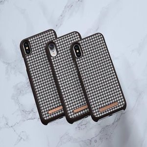 Nordic Elements Nordic Elements Saeson Idun - Materiałowe etui iPhone Xs Max (Dark Brown) 5