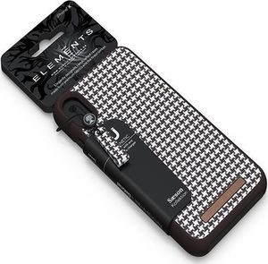 Nordic Elements Nordic Elements Saeson Idun - Materiałowe etui iPhone Xs Max (Dark Brown) 8