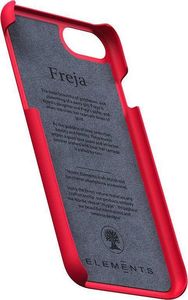Nordic Elements Nordic Elements Saeson Freja - Materiałowe etui iPhone SE 2020 / 8 / 7 (Red) 7