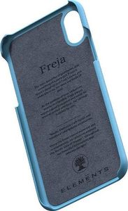 Nordic Elements Nordic Elements Saeson Freja - Materiałowe etui iPhone Xs / X (Petrol) 14