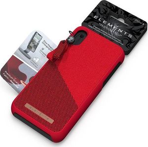 Nordic Elements Nordic Elements Saeson Freja - Materiałowe etui iPhone Xs Max (Red) 13