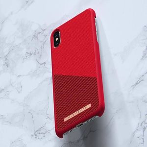 Nordic Elements Nordic Elements Saeson Freja - Materiałowe etui iPhone Xs Max (Red) 5