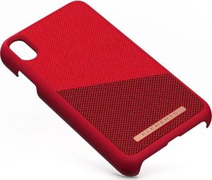 Nordic Elements Nordic Elements Saeson Freja - Materiałowe etui iPhone Xs Max (Red) 9