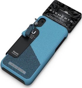 Nordic Elements Nordic Elements Saeson Freja - Materiałowe etui iPhone Xs Max (Petrol) 12