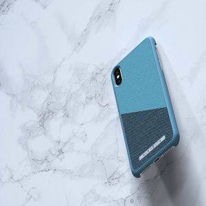 Nordic Elements Nordic Elements Saeson Freja - Materiałowe etui iPhone Xs Max (Petrol) 3