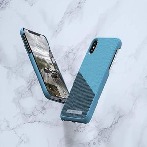 Nordic Elements Nordic Elements Saeson Freja - Materiałowe etui iPhone Xs Max (Petrol) 6