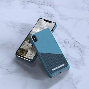 Nordic Elements Nordic Elements Saeson Freja - Materiałowe etui iPhone Xs Max (Petrol) 7