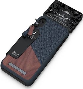 Nordic Elements Nordic Elements Saeson Frejr - Drewniane etui iPhone Xs Max (Dark Grey) 11