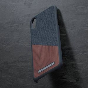 Nordic Elements Nordic Elements Saeson Frejr - Drewniane etui iPhone Xs Max (Dark Grey) 3