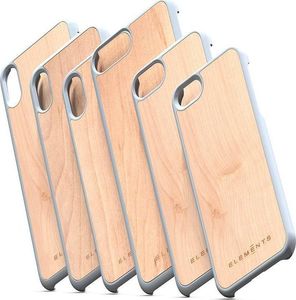 Nordic Elements Nordic Elements Original Gefion - Drewniane etui iPhone Xs Max (Light Grey) 13