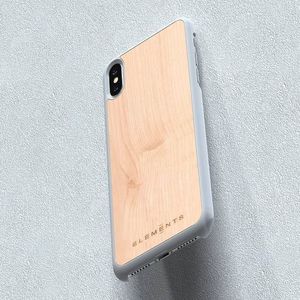 Nordic Elements Nordic Elements Original Gefion - Drewniane etui iPhone Xs Max (Light Grey) 4