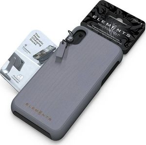 Nordic Elements Nordic Elements Original Gefion - Drewniane etui iPhone Xs Max (Mid Grey) 12