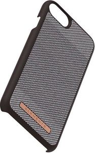 Nordic Elements Nordic Elements Saeson Idun - Materiałowe etui iPhone SE 2020 / 8 / 7 (Dark Brown Pattern 1) 3