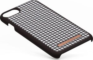 Nordic Elements Nordic Elements Saeson Idun - Materiałowe etui iPhone SE 2020 / 8 / 7 (Dark Brown Pattern 2) 5