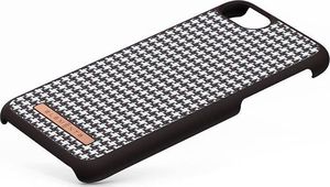 Nordic Elements Nordic Elements Saeson Idun - Materiałowe etui iPhone SE 2020 / 8 / 7 (Dark Brown Pattern 2) 6