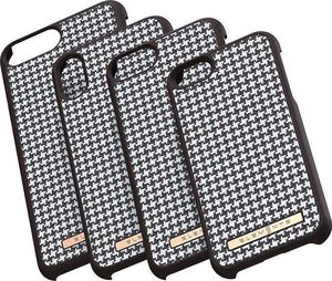 Nordic Elements Nordic Elements Saeson Idun - Materiałowe etui iPhone SE 2020 / 8 / 7 (Dark Brown Pattern 2) 9