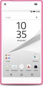 Puro PURO Ultra Slim "0.3" Cover MFX - Zestaw etui + folia na ekran Sony Xperia Z5 Compact (różowy) 2