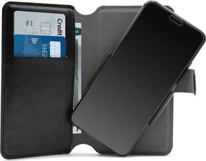 Puro PURO Universal Wallet 360 - Uniwersalne etui obrotowe z kieszeniami na karty, rozmiar XXL (czarny) 6