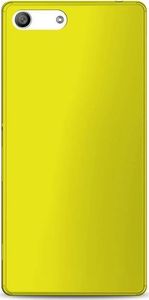 Puro PURO Ultra Slim "0.3" Cover MFX - Zestaw etui + folia na ekran Xperia M5 (limonkowy) 3