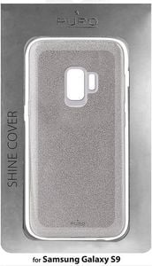 Puro PURO Glitter Shine Cover - Etui Samsung Galaxy S9 (Silver) 3