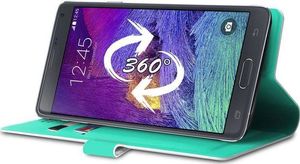 Puro PURO Uniwallet Bi-Color - Uniwersalne etui obrotowe 360 z kieszonkami na karty, rozmiar XXL (biały) 5