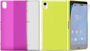 Puro PURO Ultra Slim "0.3" Cover MFX - Zestaw etui + folia na ekran Xperia M4 AQUA (półprzezroczysty) 6