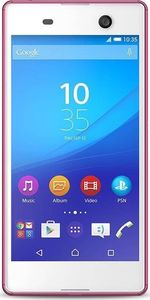 Puro PURO Ultra Slim "0.3" Cover - Zestaw etui + folia na ekran Xperia M5 (różowy) 2