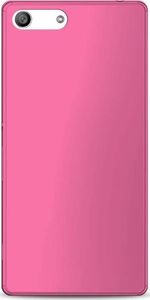 Puro PURO Ultra Slim "0.3" Cover - Zestaw etui + folia na ekran Xperia M5 (różowy) 3