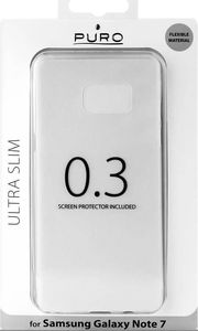 Puro PURO Ultra Slim "0.3" Cover - Zestaw etui + folia na ekran Samsung Galaxy Note 7 (półprzezroczysty) 6