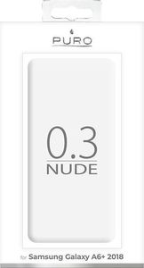 Puro PURO 0.3 Nude - Etui Samsung Galaxy A6+ (2018) (przezroczysty) 3