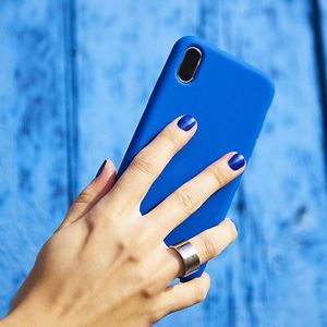 Puro PURO ICON Cover - Etui iPhone XR (granatowy) Limited edition 4