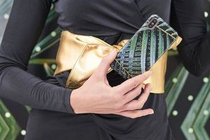 Puro PURO Glam Tropical Leaves - Etui iPhone Xs / X (Brilliant Leaves) 4