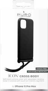 Puro PURO ICON Cross Body - Etui iPhone 11 Pro Max (czarny) 3