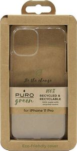 Puro PURO Green Recycled Eco-friendly Cover - Ekologiczne etui iPhone 11 Pro (przezroczysty) 2