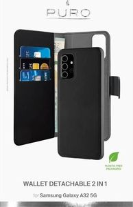 Puro PURO Wallet Detachable - Etui 2w1 Samsung Galaxy A32 5G (czarny) 3