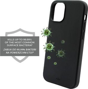 Puro PURO ICON Anti-Microbial Cover - Etui iPhone 12 Pro Max z ochroną antybakteryjną (czarny) 2