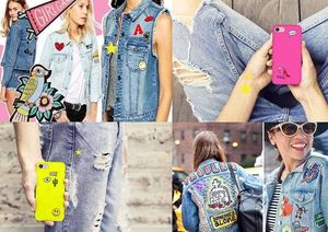 Puro PURO Patch Mania - Etui Samsung Galaxy A3 (2017) w zestawie 5 naklejek (różowy) 6