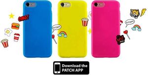 Puro PURO Patch Mania - Etui Samsung Galaxy A3 (2017) w zestawie 5 naklejek (różowy) 8