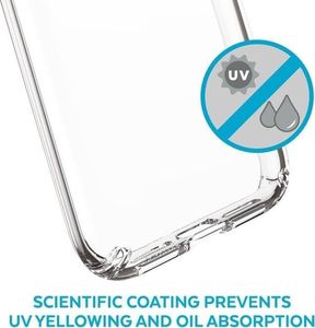 Speck Speck Presidio Perfect-Clear with Glitter - Etui iPhone SE 2020 / 8 / 7 z powłoką MICROBAN (Gold Glitter/Clear) 11