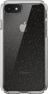 Speck Speck Presidio Perfect-Clear with Glitter - Etui iPhone SE 2020 / 8 / 7 z powłoką MICROBAN (Gold Glitter/Clear) 8