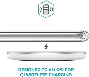 Speck Speck Presidio Perfect-Clear with Glitter - Etui iPhone SE 2020 / 8 / 7 z powłoką MICROBAN (Gold Glitter/Clear) 10