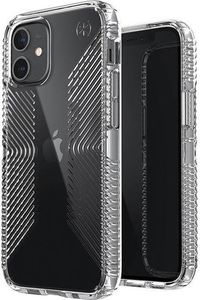 Speck Speck Presidio Perfect-Clear with Grips - Etui iPhone 12 Mini z powłoką MICROBAN (Clear) 4
