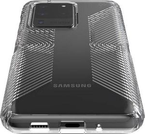 Speck Speck Presidio Perfect-Clear with Grips - Etui Samsung Galaxy S20 Ultra z powłoką MICROBAN (Clear/Clear) 4