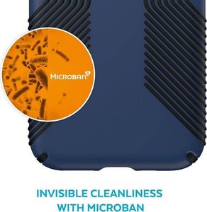 Speck Speck Presidio2 Grip - Etui iPhone 11 z powłoką MICROBAN (Black) 4