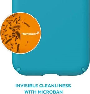 Speck Speck Presidio2 Pro - Etui iPhone 11 z powłoką MICROBAN (Coastal Blue/Black/Storm Grey) 12