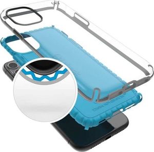 Speck Speck Presidio2 Armor Cloud - Etui iPhone 11 z powłoką MICROBAN (Black Fade/Black/Blue) 5